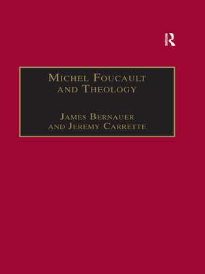 cover image of Michel Foucault and Theology